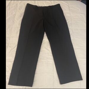 LL Bean Pants Men’s 42x32 100% Wool Classic Fit Black Dress Pants EUC Gorpcore